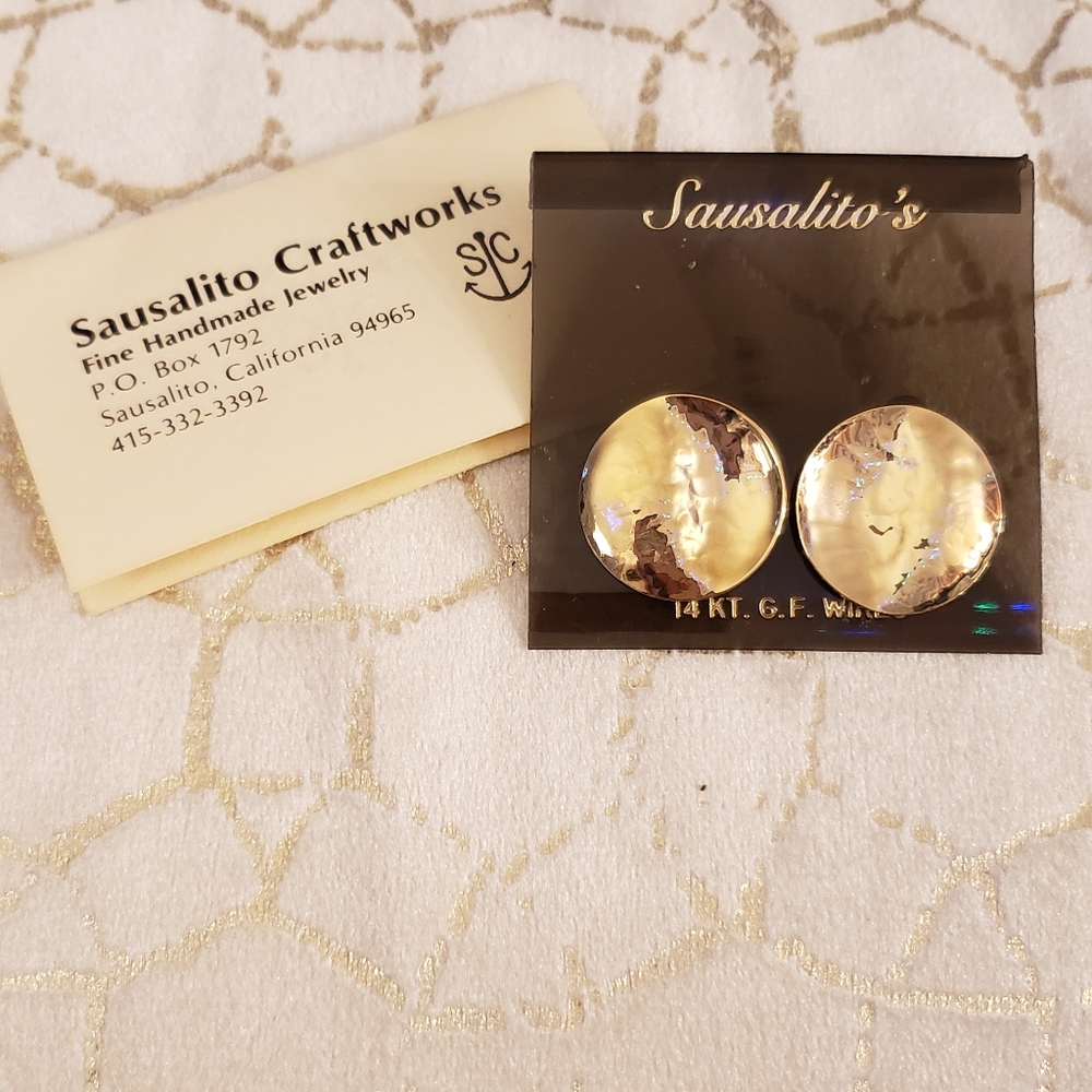 14k Gold Filled Earrings (a set of 5)